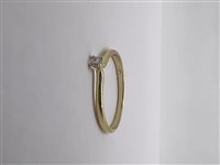 Anello Domar Donna Anello oro 9k in Oro Zircone ANOR-184-280 - ANOR-184-280